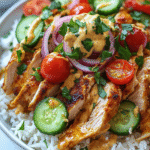 Chicken Shawarma Bowls
