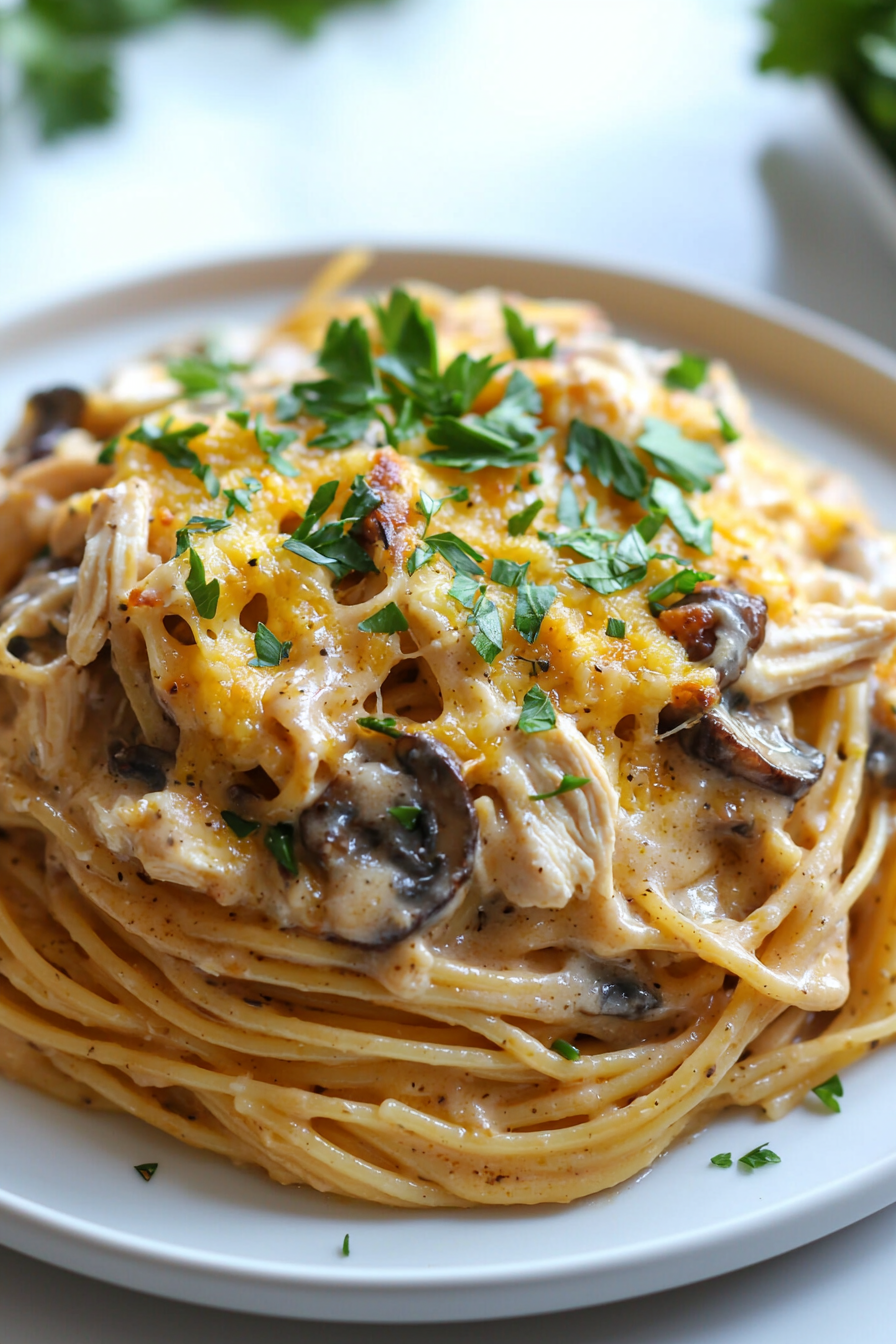 Chicken Tetrazzini