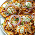 Quick BBQ Chicken Flatbread