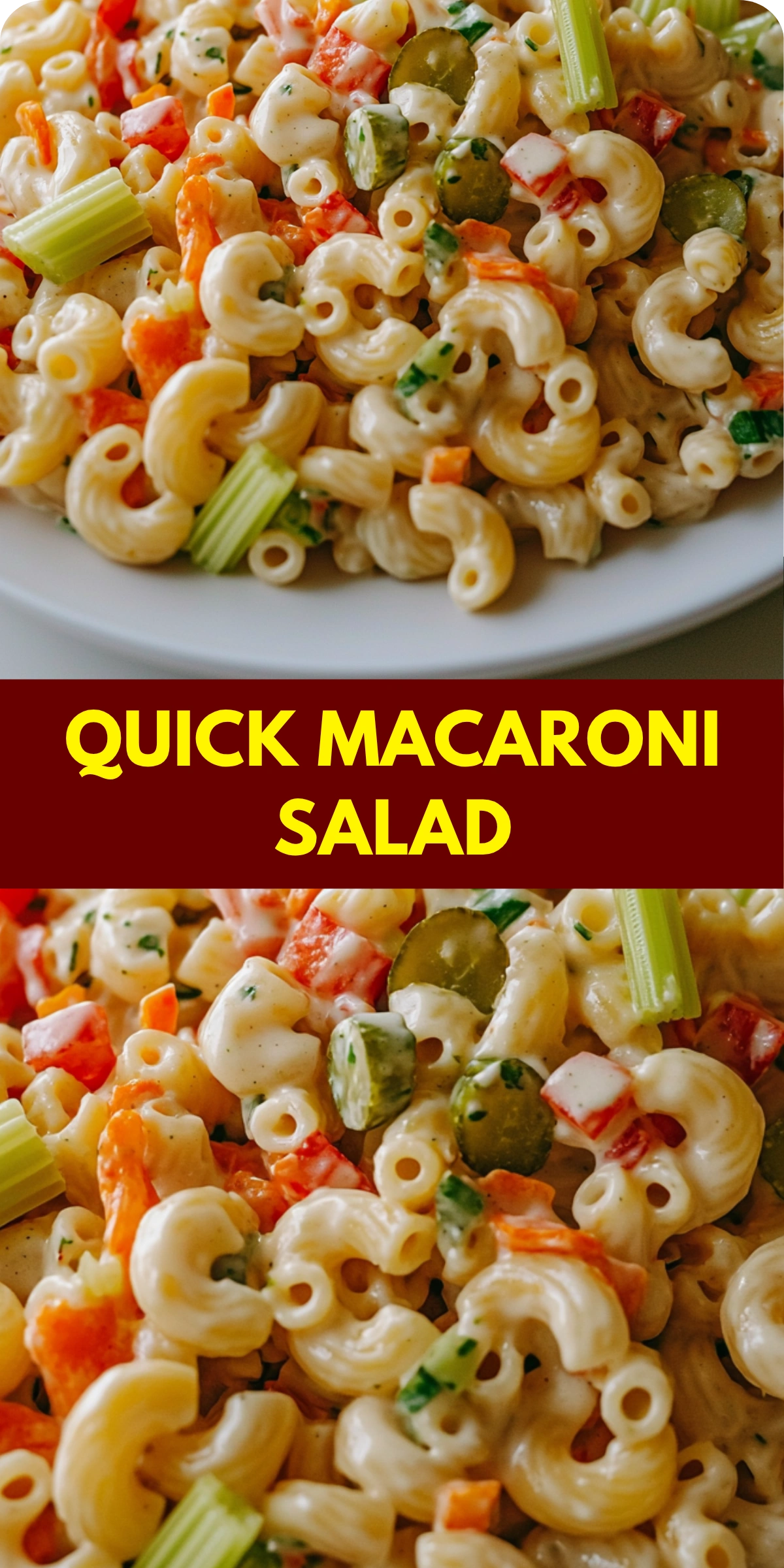 Quick Macaroni Salad