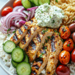 Simple Greek Chicken Bowl