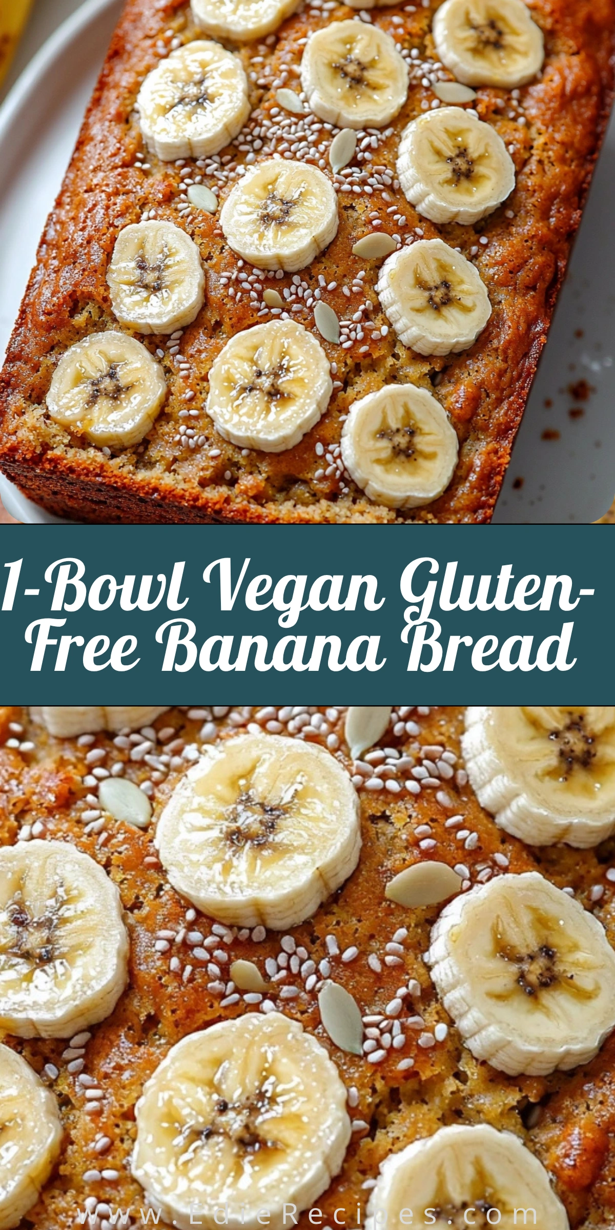 1-Bowl Vegan Gluten-Free Banana Bread