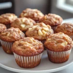 Apple Cinnamon Greek Yogurt Muffins