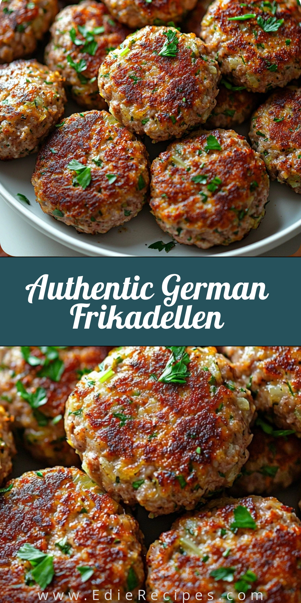 Authentic German Frikadellen