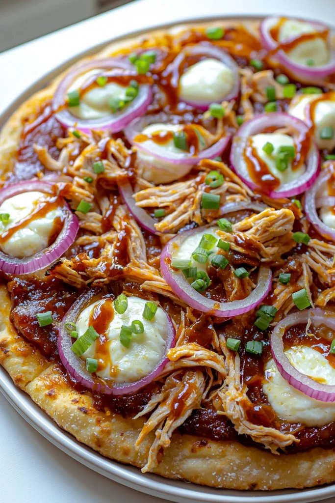 BBQ Chicken Flatbread