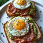 Bacon, Egg, and Avocado Toast