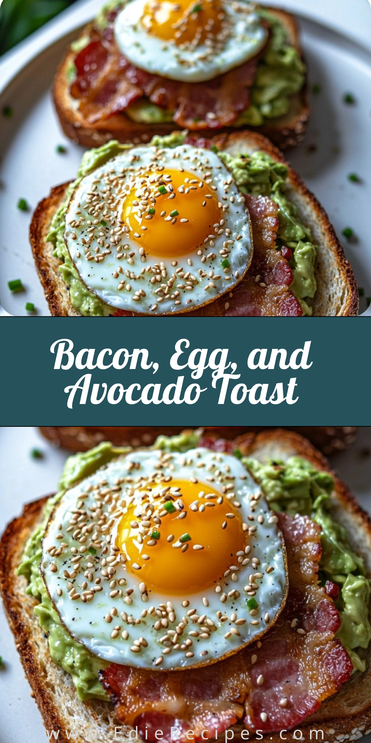 Bacon, Egg, and Avocado Toast