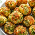 Baked Broccoli Cheese Balls