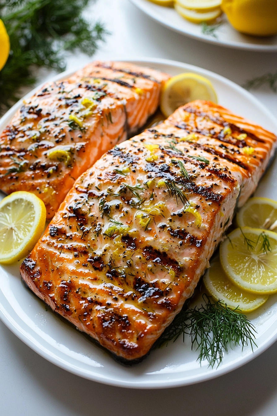 Best Lemon Grilled Salmon
