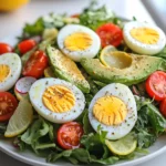 Best Workout Egg Avocado Salad