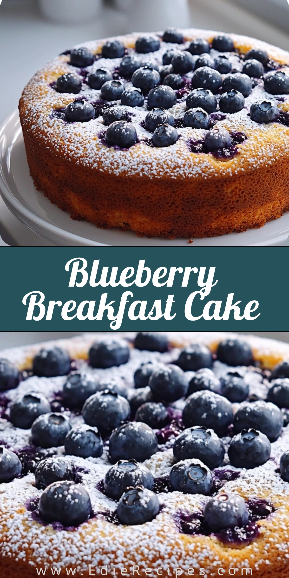 Blueberry Breakfast Cake