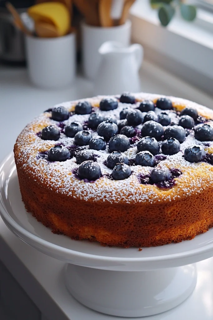 Blueberry Breakfast Cake
