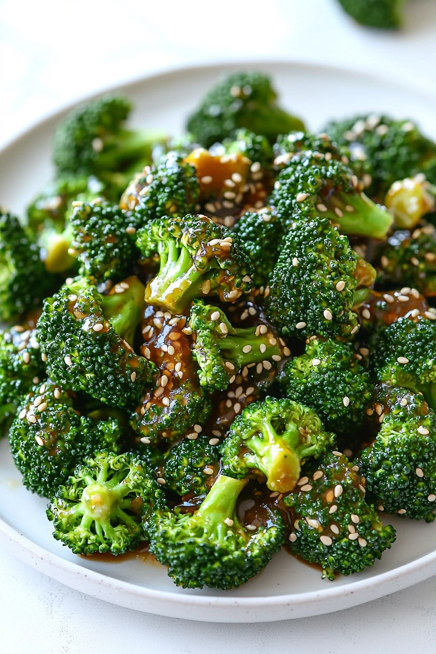 Broccoli with Garlic Sauce