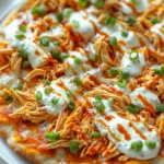 Buffalo Chicken Flatbread