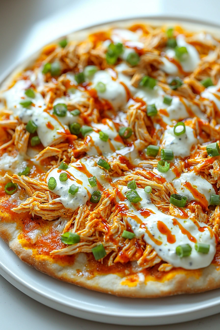 Buffalo Chicken Flatbread