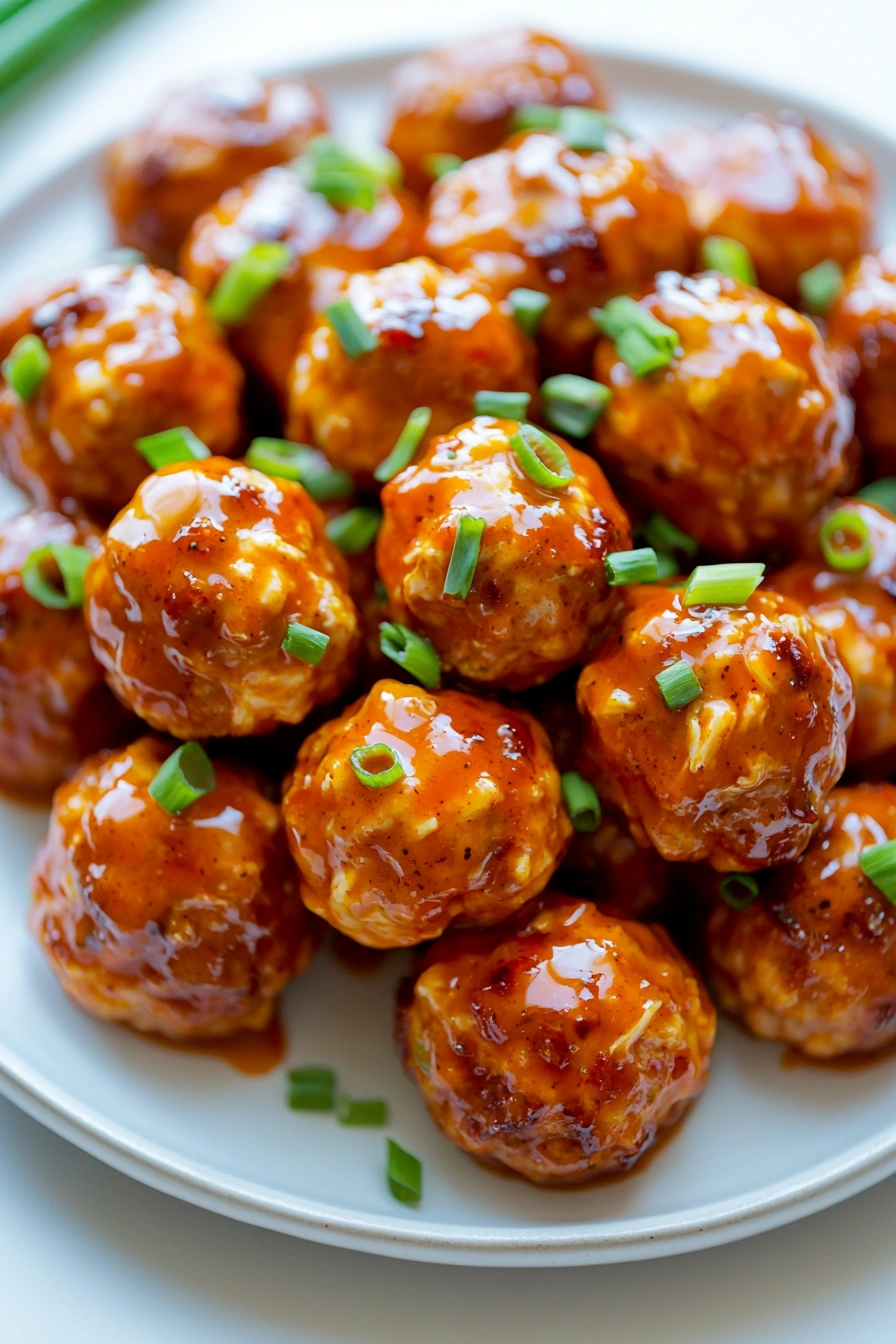 Buffalo Chicken Meatballs