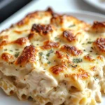 Chicken Alfredo Bake