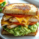 Chicken Avocado Melt Sandwich