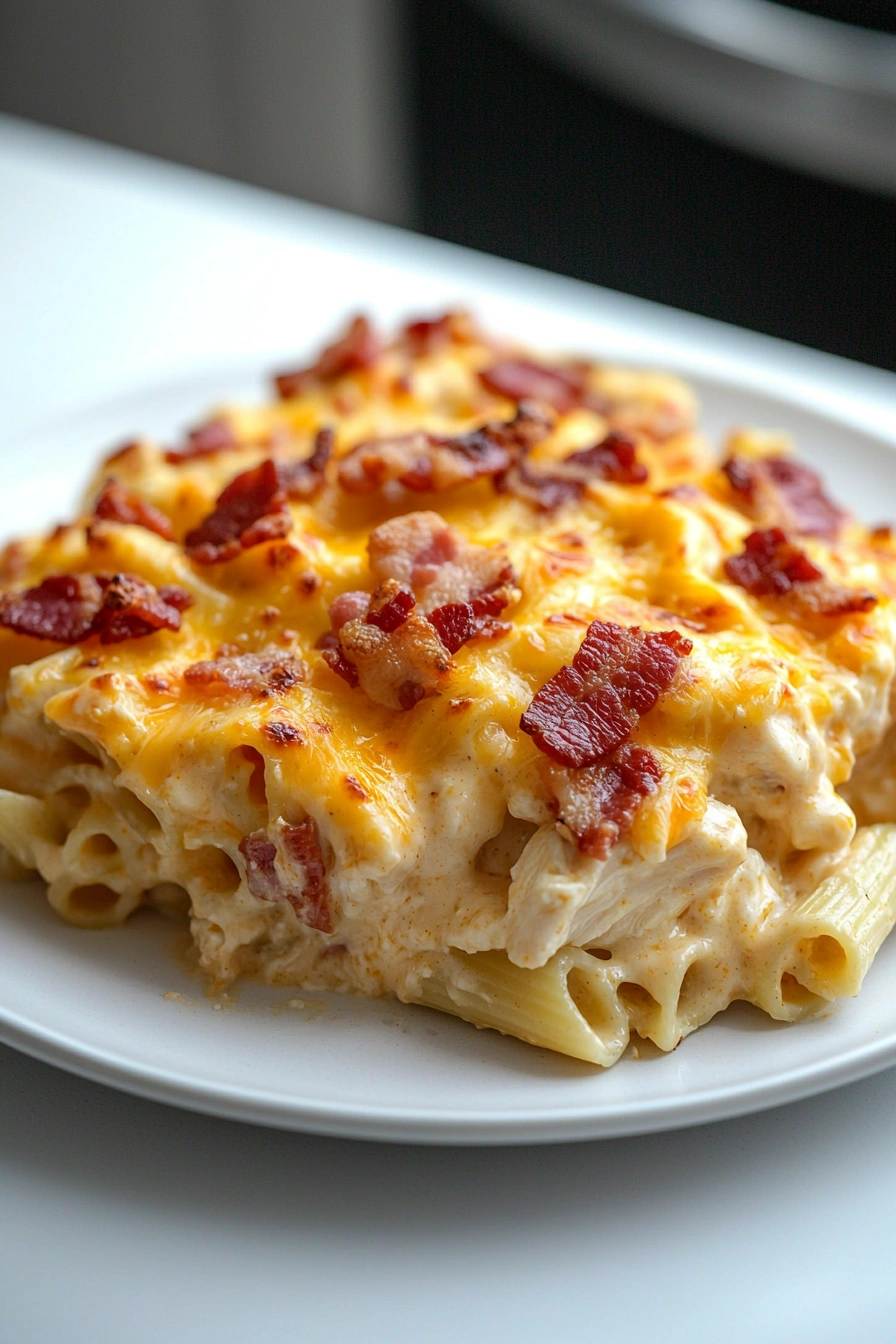 Chicken Bacon Ranch Casserole