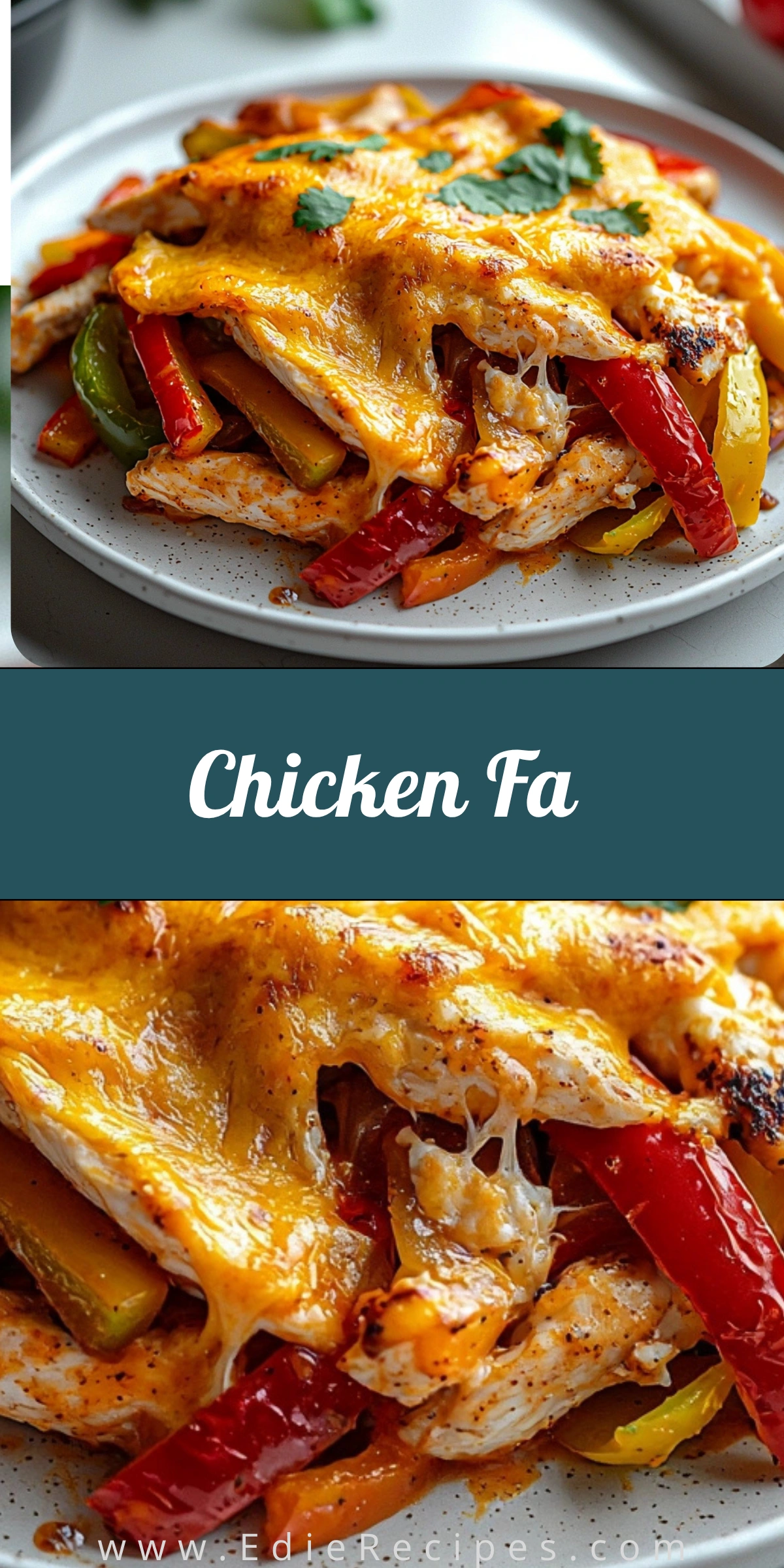 Chicken Fajita Bake
