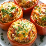 Chicken Stuffed Peppers