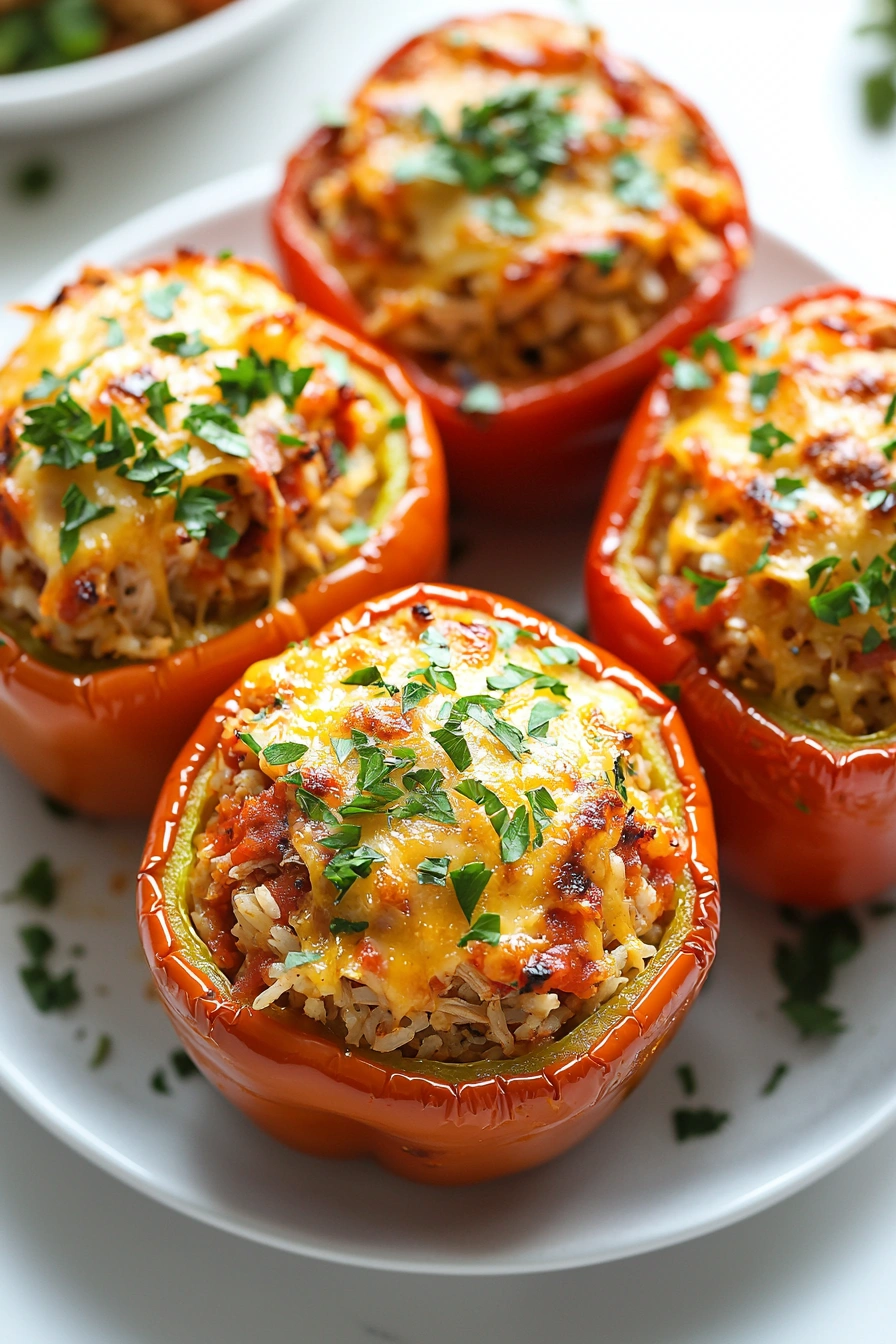 Chicken Stuffed Peppers
