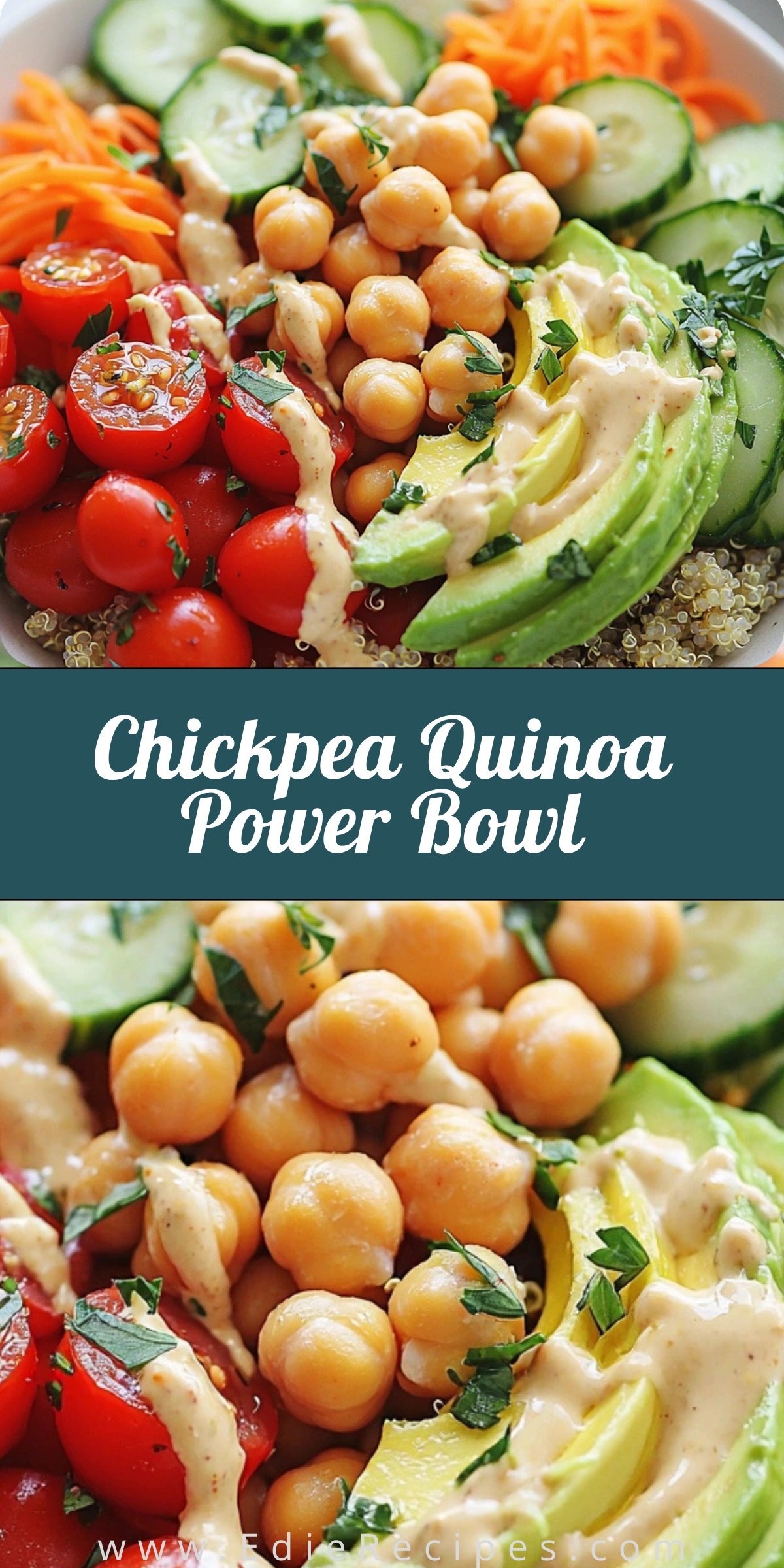 Chickpea Quinoa Power Bowl