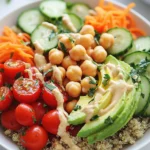 Chickpea Quinoa Power Bowl