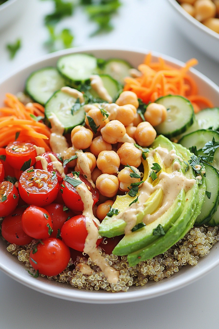 Chickpea Quinoa Power Bowl