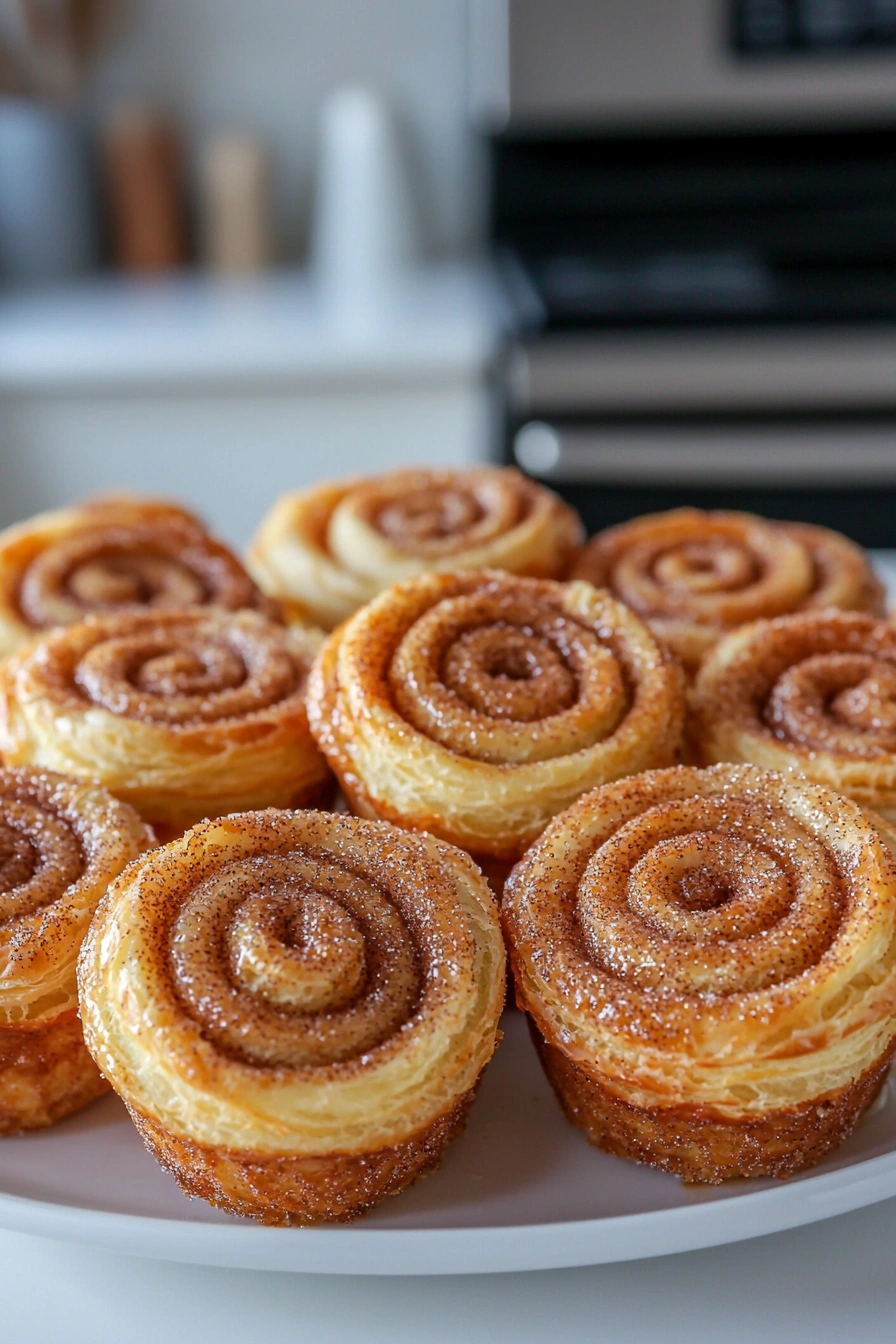 Churro Cruffins