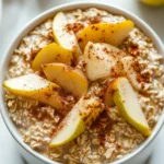 Cinnamon Pear Overnight Oats
