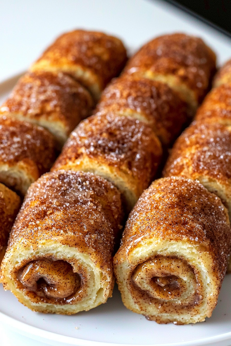 Cinnamon Roll French Toast Roll-Ups