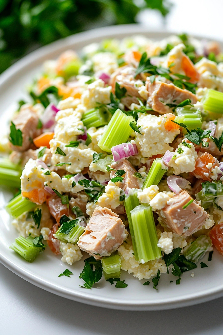 Cottage Cheese Tuna Salad