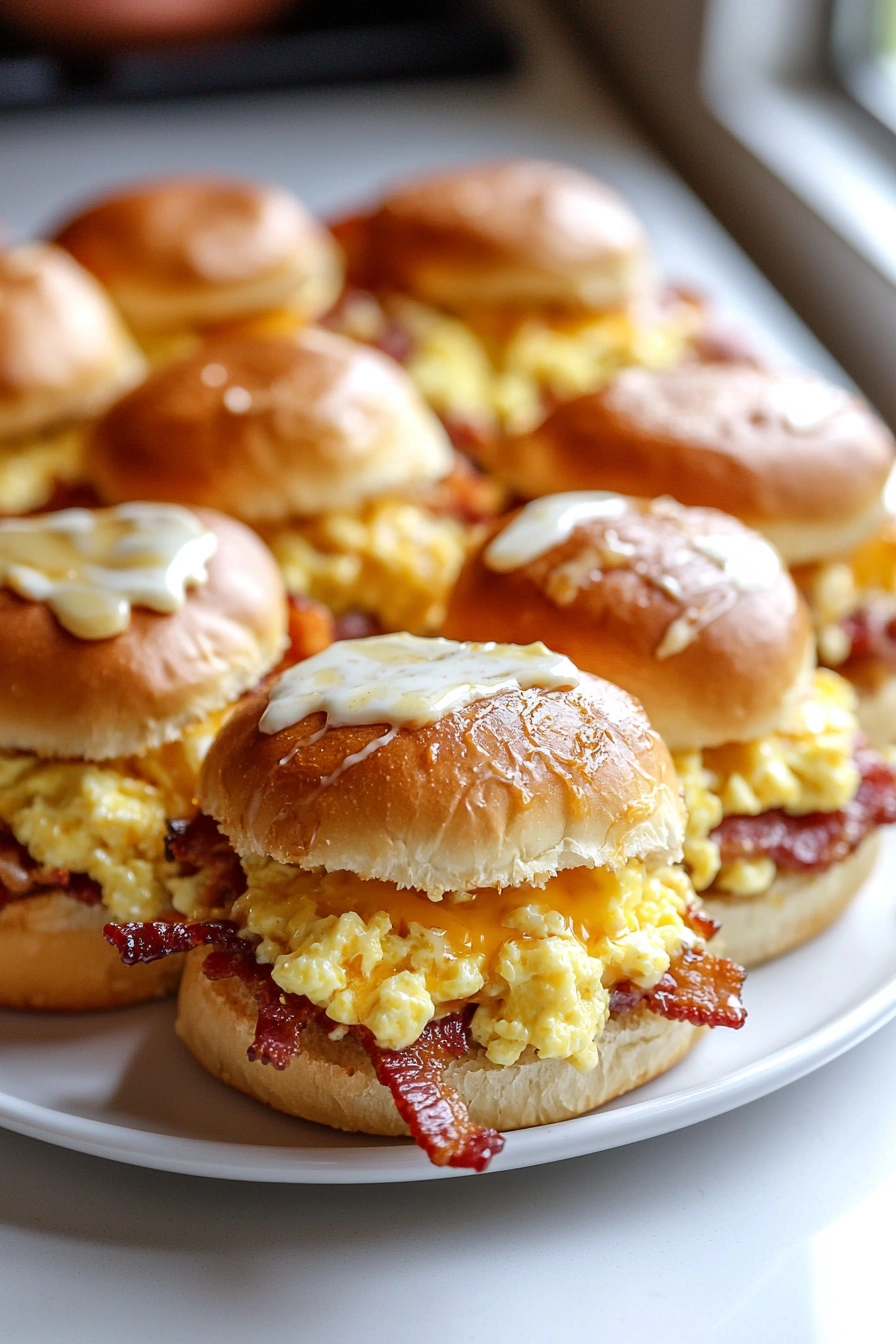 Crack Breakfast Sliders