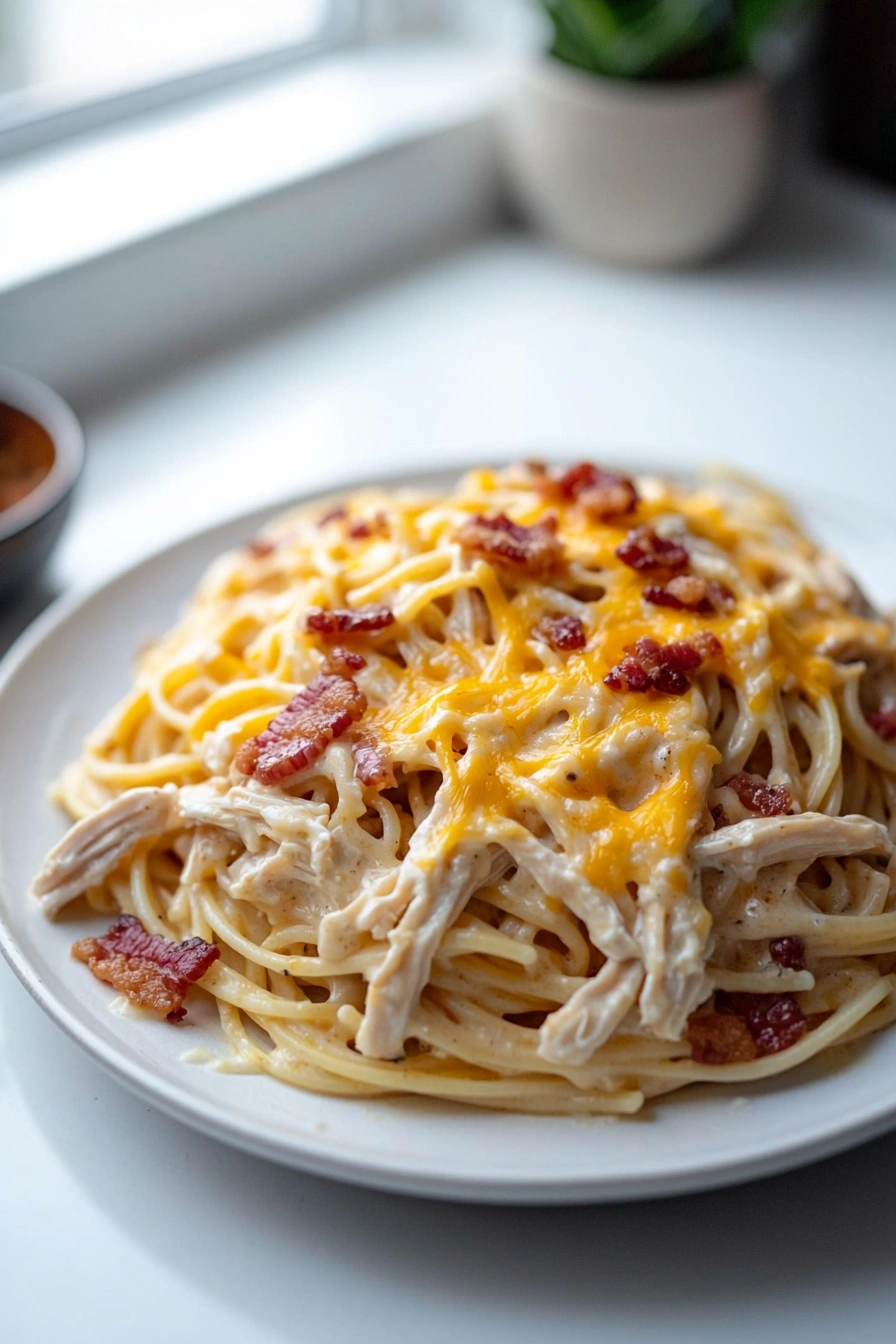 Crack Chicken Pasta