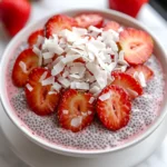 Creamy Strawberry Chia Pudding