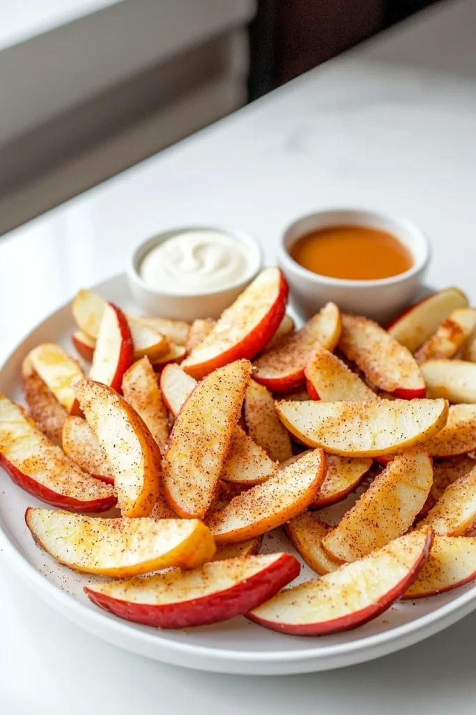 Crispy Air Fryer Apple Fries