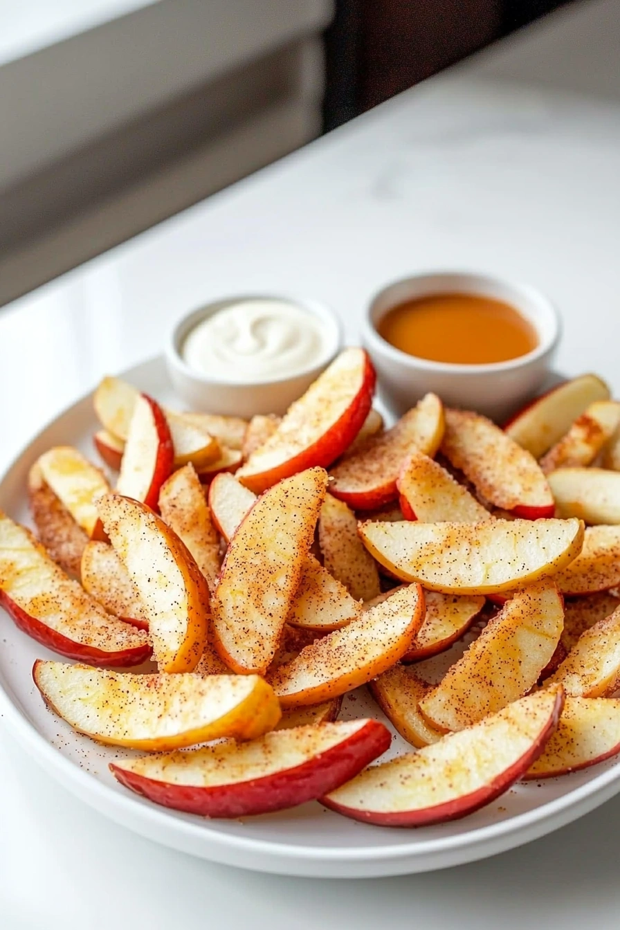 Crispy Air Fryer Apple Fries