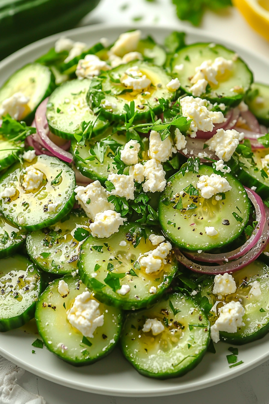 Cucumber Feta Salad