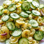 Cucumber Pasta Salad