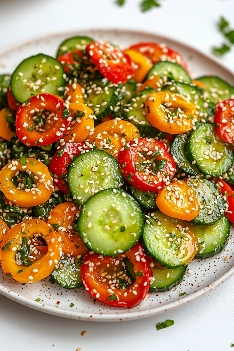 Cucumber Sweet Pepper