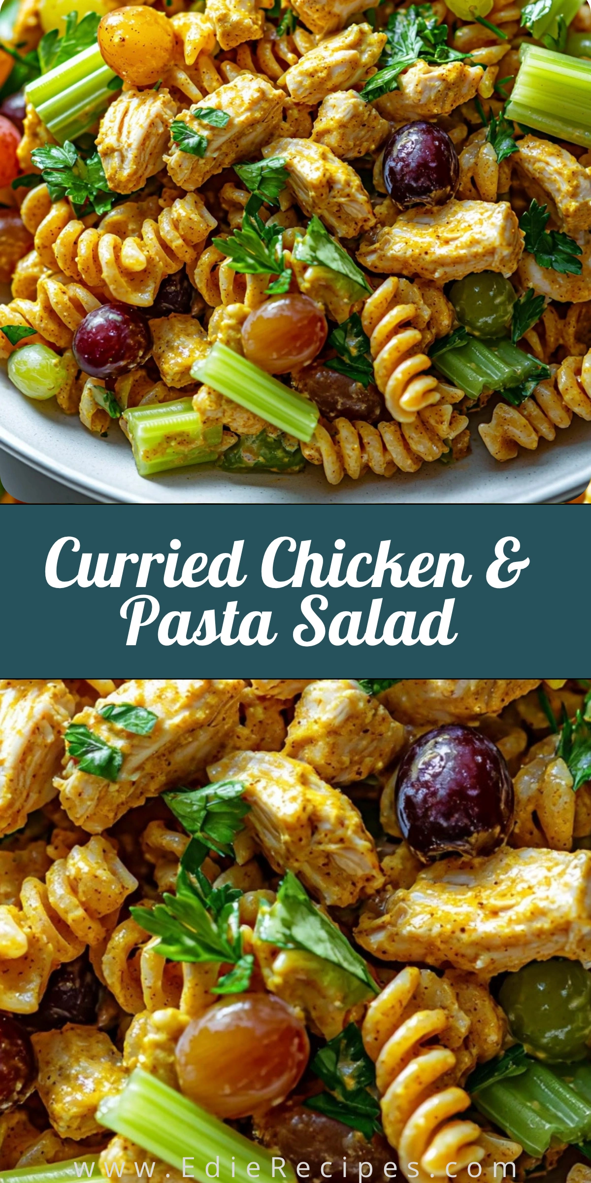 Curried Chicken & Pasta Salad