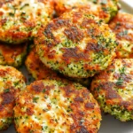 Easy Broccoli Cheese Patties