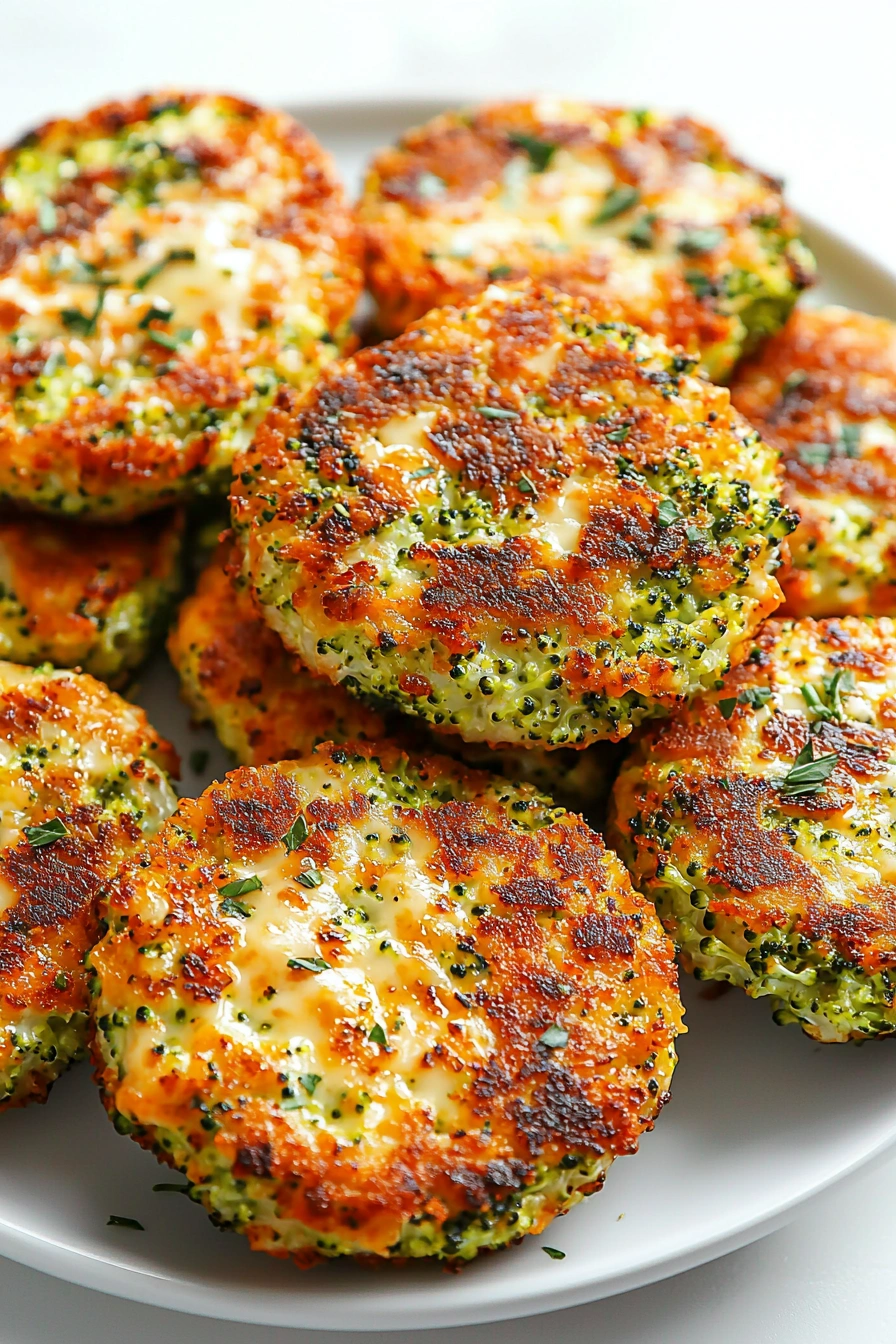 Easy Broccoli Cheese Patties