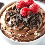 Easy Cottage Cheese Chocolate Mousse