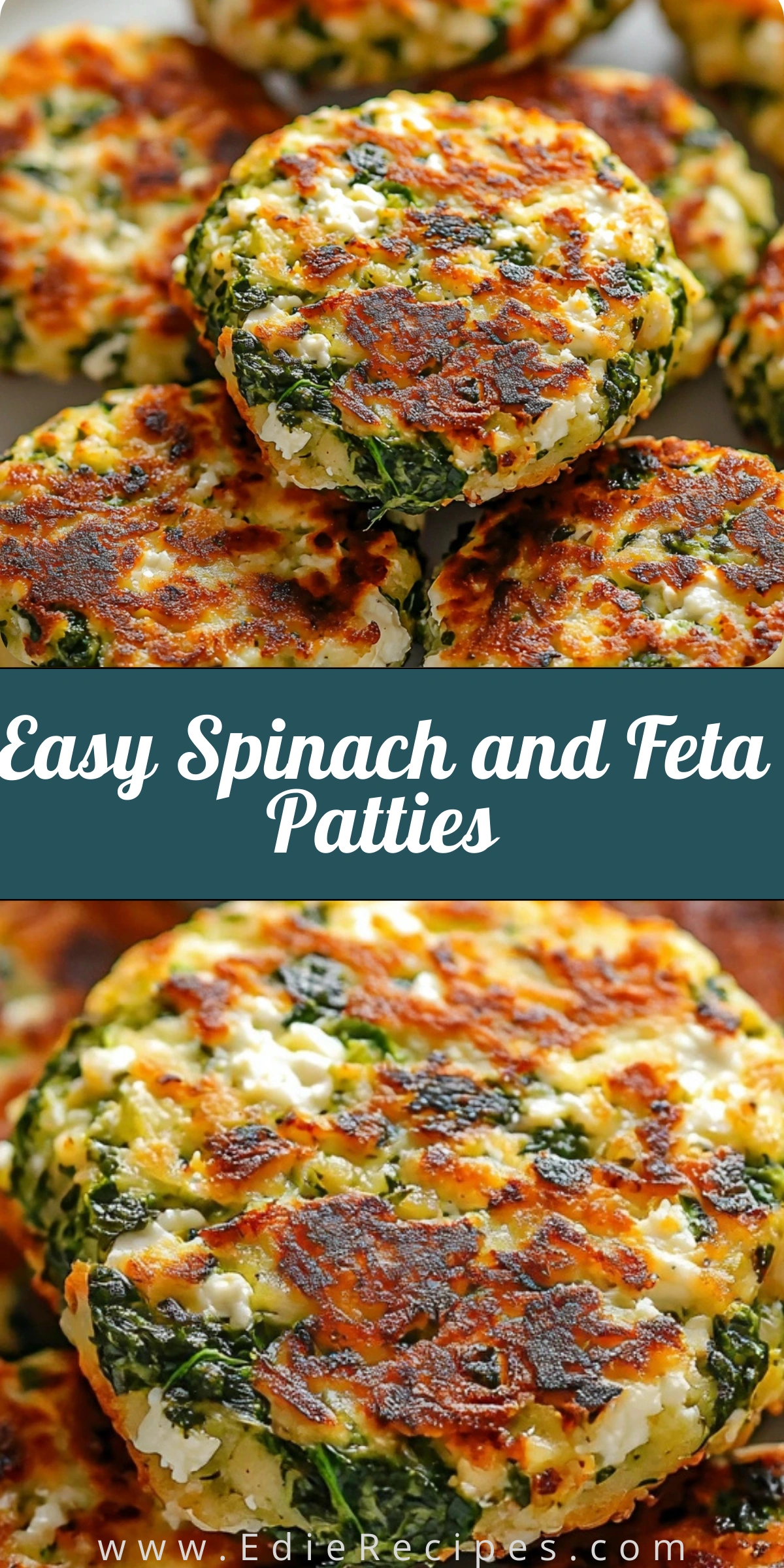Easy Spinach and Feta Patties