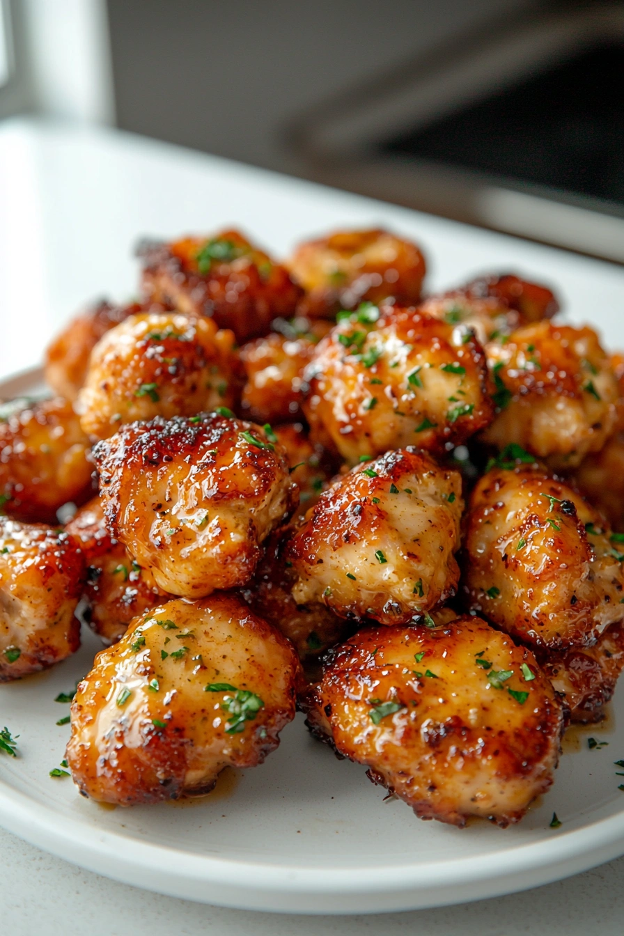 Garlic Butter Chicken Bites