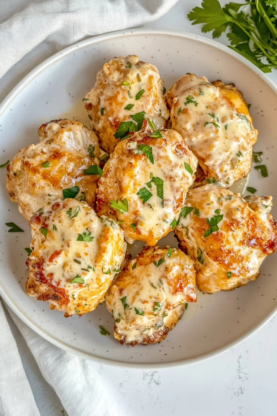 Garlic Butter Chicken Bites
