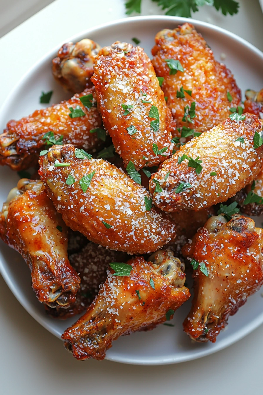 Garlic Parmesan Chicken Wings
