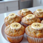 Greek Yogurt Banana Muffins